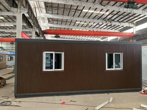 Casa contenedor extensible de 20 pies, Panel sándwich plegable de acero para hoteles, almacén de Villa de madera de Australia/Nueva Zelanda/América - Product Image 3