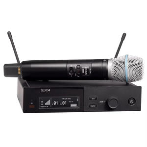 SLXD4 SLXD24 BETA87A BETA58A Système de microphone UHF sans fil Fréquence infrarouge Match Karaoké Église Performen - Product Image 1