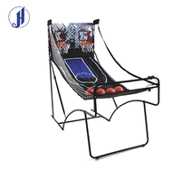 Mesin Permainan Basket Dua Orang untuk Taman Hiburan, Mesin Arcade Lipat Dalam Ruangan