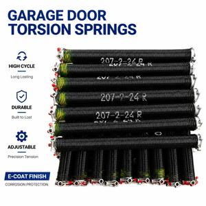 Garage <b>Door</b> <b>Spring</b> Adjustable Residential Heavy Duty Garage <b>Door</b> Torsion <b>Springs</b> Durable Kit - Product Image 1