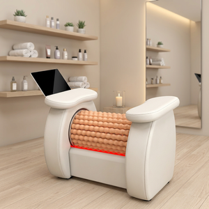 Machine de remodelage corporel à rouleaux rotatifs réglables multi-vitesses, drainage lymphatique, détoxification, relaxation musculaire, resserrement de la peau - Product Image 1
