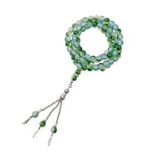 Tasbih de diseño turco, el más vendido, de ágata de cristal de ensueño, cuentas de oración musulmanas de 99 cuentas de 8 mm, otros accesorios étnicos, islámicos nuevos de alta calidad. - Product Image 3