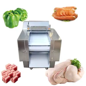 Popüler yüksek satış sıcak satış et cuter makinesi tavuk kesici taze sığır küp dicer makinesi dondurulmuş et cubing kesme makinesi