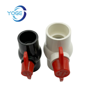 Trung Quốc nhà máy bền 6 inch cpvc bóng van với bướm xử lý vật liệu <span class=keywords><strong>PVC</strong></span> - Product Image 2