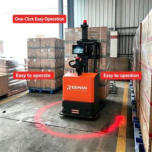Robot Autónomo de 1 Tonelada, 1.1m para Pasillos Estrechos, Sistema Inteligente SLAM, Cargador de Acoplamiento Automático, Vehículo Guiado Automatizado MINI2.0, Capacidad de Carga de 1000 kg - Product Image 2