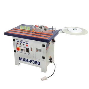 Machine à bordurer manuelle personnalisée pour le travail du bois MXH F350A, machine à bordurer droite et courbe, petite machine de bureau pour le pliage de matériaux - Product Image 5