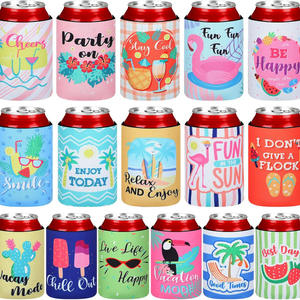 Porte-boissons en néoprène pour canettes de bière, style moderne et tendance, pour mariage, pour bouteilles d'eau - Product Image 6