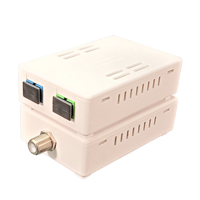CATV fiber optic FTTH mini optical receiver mini node with wdm for GPON EPON