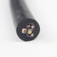 Chaîne de traction pour câbles électriques, câble en cuivre toronné blindé à haute résistance à la traction, équipement de levage et de transport, PVC 16AWG