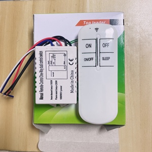 Không dây 220V kỹ thuật số On/Off điều khiển từ xa chuyển 1/2/3 cách tường đèn Receiver Transmitter Loại sản phẩm Thiết bị chuyển mạch - Product Image 3