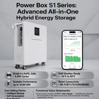Batterie domestique hybride LiFePO4 économique avec stockage solaire et communication CAN pour l'économie d'énergie dans les foyers allemands
