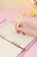 Nouveau Design créatif dessin animé presse KUKI crayons Ultra durables Kawaii pour l'école mignon Animal chat crayon