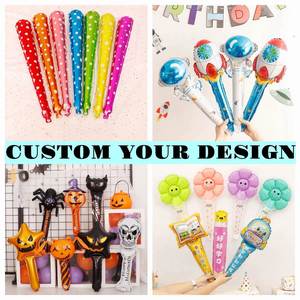 Wholesale <b>Custom</b> Logo Lightweight Writing Pe Inflatable Cheerleader Cheer for Sports Events Political Rallies Concert - Product Image 5