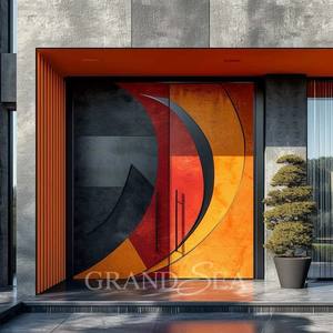 ประตูหมุนอลูมิเนียมดัดแบบประตูด้านหน้าสำหรับบ้านแผ่นพื้นอะลูมิเนียมดัดได้ตามต้องการ - Product Image 6