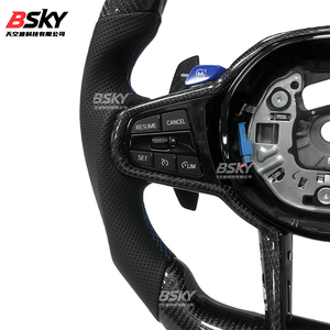 <span class=keywords><strong>Volante</strong></span> de Fibra de Carbono para BMW Serie 1 2 3 4 5 6 7 8 I3 I4 X3 X4 X5 X7 XM M2 M3 M4 M5 M8 M240i G20 G80 G82 G42 <span class=keywords><strong>G29</strong></span> F90 - Product Image 4