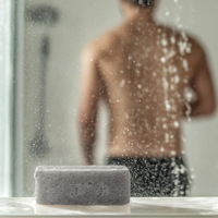 Savon de bain personnalisé fait à la main pour hommes savon apaisant exfoliant hydratant en profondeur nourrissant en bois de cèdre et de pin