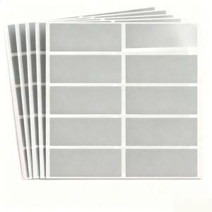 Ganchos Autoadhesivos Transparentes de Plástico PET en Forma de Hoja con Orificios Euro para Colgar, Ideales para Empaquetado - Product Image 6