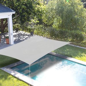 Voiles <span class=keywords><strong>d</strong></span>'<span class=keywords><strong>ombrage</strong></span> rectangulaires imperméables pour extérieur, robustes, <span class=keywords><strong>anti</strong></span>-<span class=keywords><strong>UV</strong></span>, pour patio et jardin, à bon prix - Product Image 1