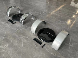 Pièces extérieures pour <span class=keywords><strong>Suzuki</strong></span> <span class=keywords><strong>Jimny</strong></span> Couvre-pneus de secours Mise à niveau vers la classe G Syule Couvre-roue de secours Pièces extérieures Stock prêt - Product Image 5