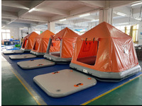 Tente de camping aquatique Shoal Family, tente gonflable en PVC imperméable, tente flottante gonflable pour l'extérieur