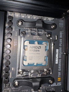Amd9000 loạt AM5 CPU R7 9800x3d 9950x3d 9900x3d 9950x3d 9950x 990x 9700x 9600x b850m máy tính phần khay hộp unbox Bộ vi xử lý - Product Image 3