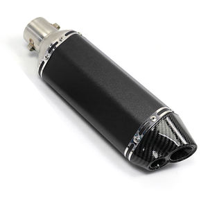 51MM universel moto modifié scooter <span class=keywords><strong>ak</strong></span> échappement Escape Moto pour Z65 ER6N YZF <span class=keywords><strong>R1</strong></span> R3 S1000RR double sortie silencieux - Product Image 5