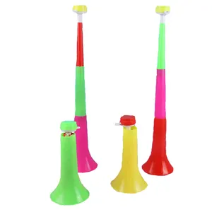 NUOXIN Wholesale Cheering Item Plastic Tuba Cow Shipmini Vuvuzela Horn For Sports Events