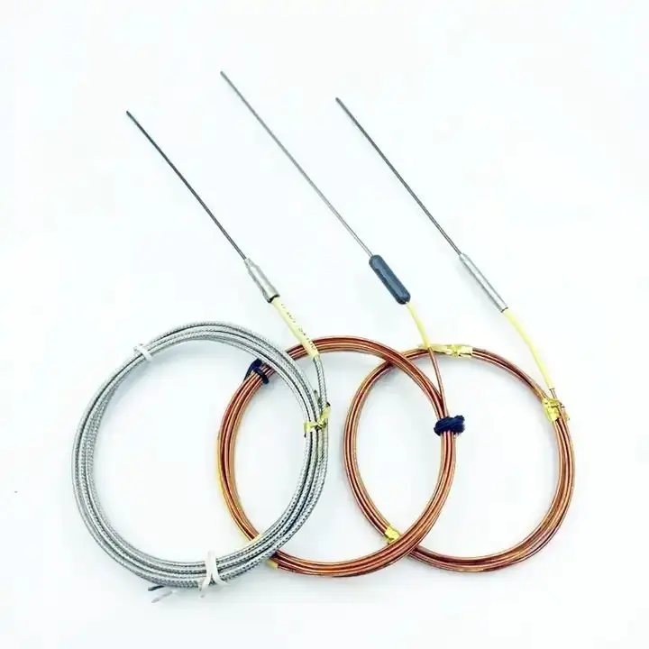 Armoured Thermocouple K Type High Temperature Resistant 1000 Degree Temperature Sensor Arbitrary Bending Laboratory