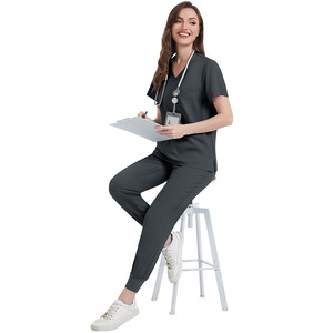 New cộng với kích thước hot-bán đồng phục làm việc cho Thẩm mỹ viện và nhà dưỡng lão, trọng lượng nhẹ làm sạch và phẫu thuật Áo - Product Image 6