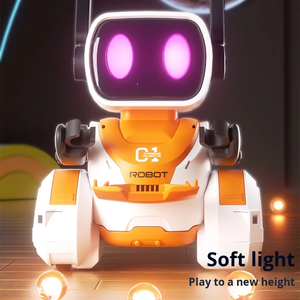 <span class=keywords><strong>Robot</strong></span> polyvalent de poursuite de cibles lumineuses, jouet de bureau en plastique télécommandé avec plateau de livraison, <span class=keywords><strong>transformable</strong></span> DIY - Product Image 4