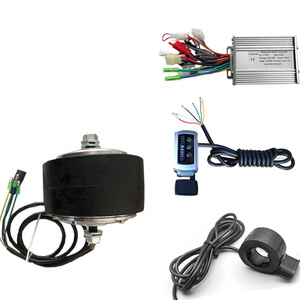 5 pouces 24V/36V 250W Kits de moteur de moyeu de vitesse sans brosse à faible vitesse couple élevé pièces de contrôleur de moyeu de moteur à courant continu pour chariot électrique bricolage - Product Image 1