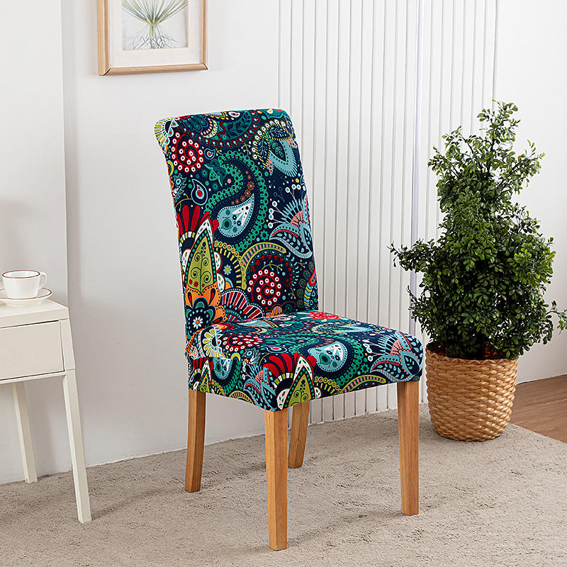 Paisley-housse de chaise pour régulière
