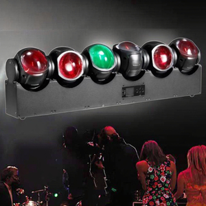 <span class=keywords><strong>TORNADO</strong></span> Pixel Control 6X60W Rgbw Wash + Strobe + Beam Dmx Led Beam Moving Head Lights para Dj Disco Swing Focusing Beam Auxiliar - Product Image 5