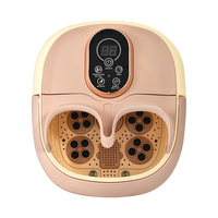Spa pour les pieds Masseur de bain Baignoire pédicure intelligente Detox Spa électronique pour les pieds avec bulles de chaleur Vibrant Shiatsu Masseur de pieds électrique