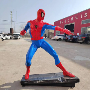 Figurine personnalisée <span class=keywords><strong>Super</strong></span> Héros Statue grandeur nature Iron Man Statue <span class=keywords><strong>Thor</strong></span> en fibre de verre pour la décoration - Product Image 3