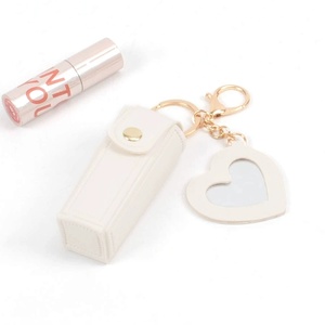 Lanson Vegan idratante Plumper per labbra bio-olio cambiante con portachiavi borsa Mini specchio Set di oli bagliore per labbra con sacchetti di PU - Product Image 6