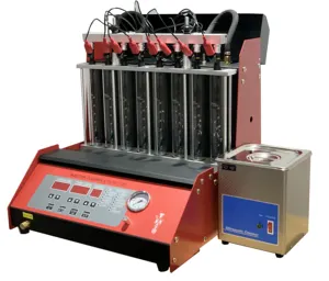 8 Cylinders Fuel Injector Tester And Cleaner Injector diagnosis machine supplier