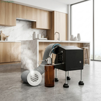 Diffuseur de parfum métallique dissimulé 500 ml, machine d'aromathérapie professionnelle 300 m³, contrôle par application pour projets hôteliers