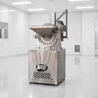 Moulin à disques électrique en acier inoxydable, broyeur à haute vitesse pour épices, herbes, céréales, poudre alimentaire, usage agricole