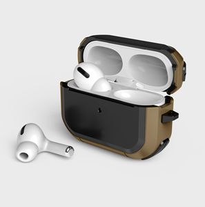 Étui pour écouteurs antichoc PC Gel hybride pour Airpods <span class=keywords><strong>Pro</strong></span>, housse d'armure PC TPU 2 en 1 pour <span class=keywords><strong>Airpdos</strong></span> <span class=keywords><strong>Pro</strong></span> 1/2 - Product Image 3