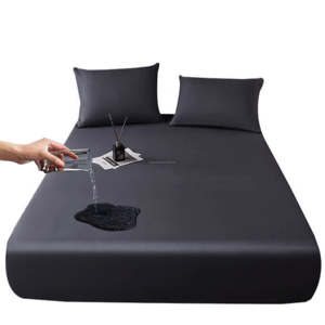 Protège-matelas imperméable de 18 "housse de matelas imperméable respirante pour animaux de compagnie enfants adultes - Product Image 1