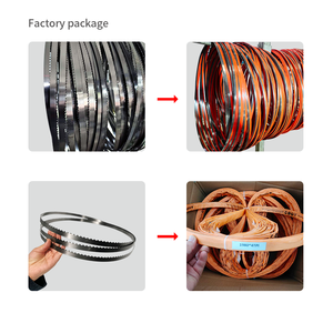 Hojas de sierra de cinta para moler carne C75s hojas de sierra de hueso de acero material para procesamiento de alimentos - Product Image 1