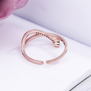 Pendentif croix classique en argent sterling 925 plaqué rhodium avec zircon, bague de classe pour fiançailles, mariage et anniversaire pour femmes - Product Image 6