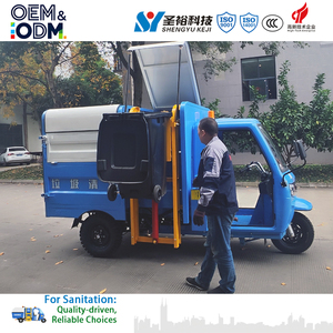 3.5m&sup3; China Electric <strong>Garbage</strong> Tricycle For <strong>Garbage</strong> Collection | Automatic Side Loader <strong>Garbage</strong> <strong>Truck</strong> | Mini <strong>Garbage</strong> <strong>Truck</strong> - Product Image 2