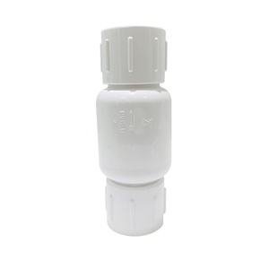 <span class=keywords><strong>Clapet</strong></span> <span class=keywords><strong>anti</strong></span>-<span class=keywords><strong>retour</strong></span> à ressort en PVC de haute qualité avec joint en PTFE pour usage industriel et d'évacuation d'eau, prix usine - Product Image 3