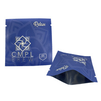 2023 Offre Spéciale mini sachets de thé à trois côtés en mylar à imprimé personnalisé