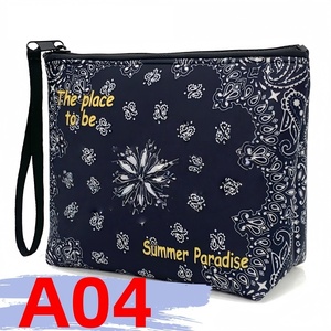 Estuche de Belleza Original MC2 de Gran Capacidad con Cierre, Bolsa de <span class=keywords><strong>Maquillaje</strong></span> a Rayas para Mujer, Bolsa de Playa Moderna - Product Image 4