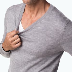 Camisetas Interiores de Algodón 100% con Cuello en V, Personalizables con Logotipo, Cómodas, para Hombre - Product Image 6