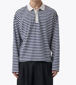 Fabrication de chemises personnalisées pour hommes avec logo sérigraphié, tissu 100% coton, coupe ample et évasée, manches longues, style décontracté. - Product Image 1