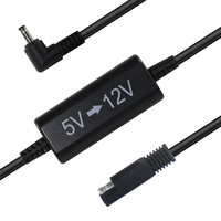SAE 5V à DC 12V adaptateur d'alimentation élévateur convertisseur de câble amplificateur de tension régulée